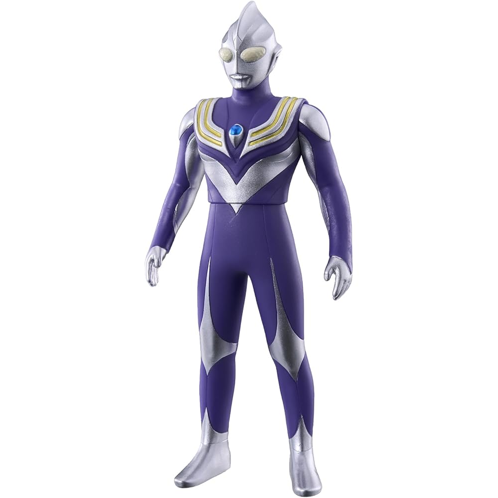 Bandai Ultra Hero Series 117 Ultraman Tiga Sky Type Age 3 and Up Action Figure