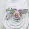 Flocked King Doll 3-Year-Old Cartoon Keychain Ornament - Cute Pendant Accessories for Bags