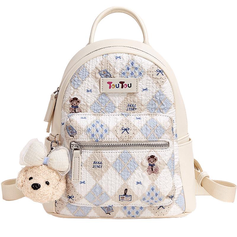 toutou Crayon Dog Small Backpack Small