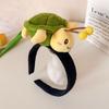 Cartoon Vegetable Headband Animal Frog Plush Hairband Lovely   Cosplay