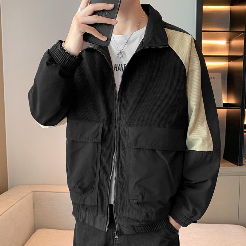 Jackets, men's clothing, spring and autumn, new baseball uniforms, jackets, men's Korean workwear, plus size trendy coats, men's fashion
