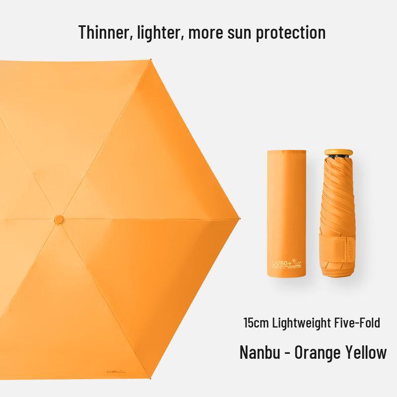 Mini Five-Fold Pocket Umbrella