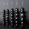 Natural Rainbow Eye Obsidian Bracelet Ice  Obsidian Gold Obsidian Silver Obsidian Crystal Bracelet Ornaments Gift