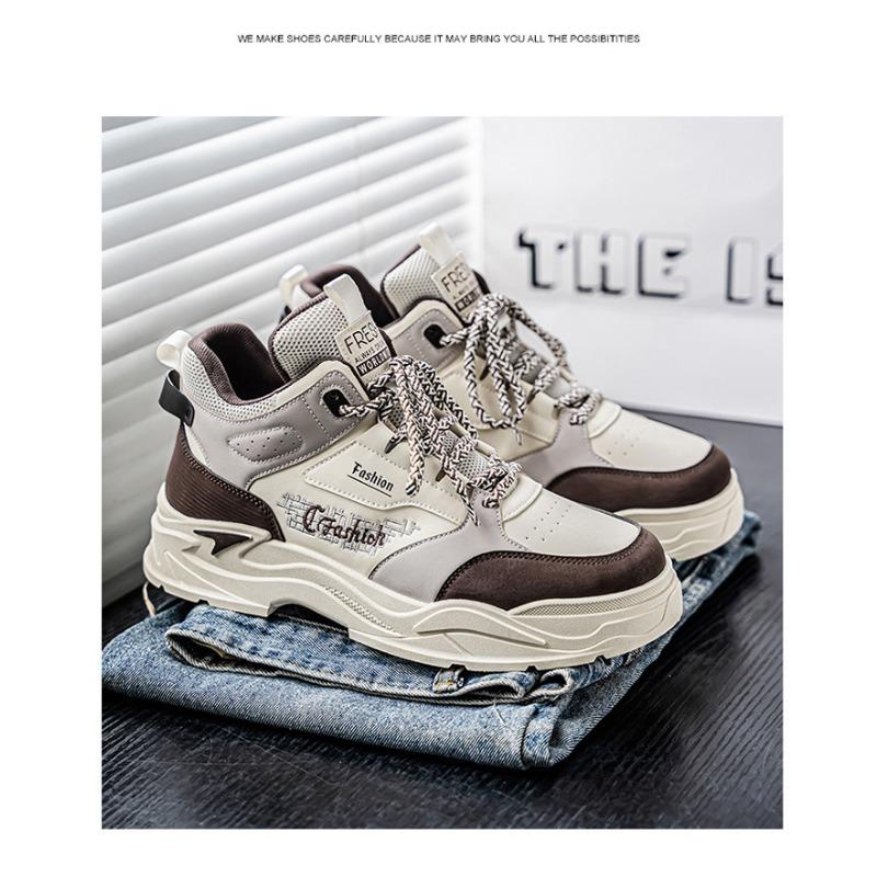 Men High Top Martin Work Boots Casual Fashion Breathable Non Slip Mens Shoes