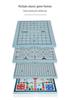 Set Base di Scacchi Cinesi e Go per Bambini: Portatile, Pieghevole, Scacchiera Standard con Pezzi.