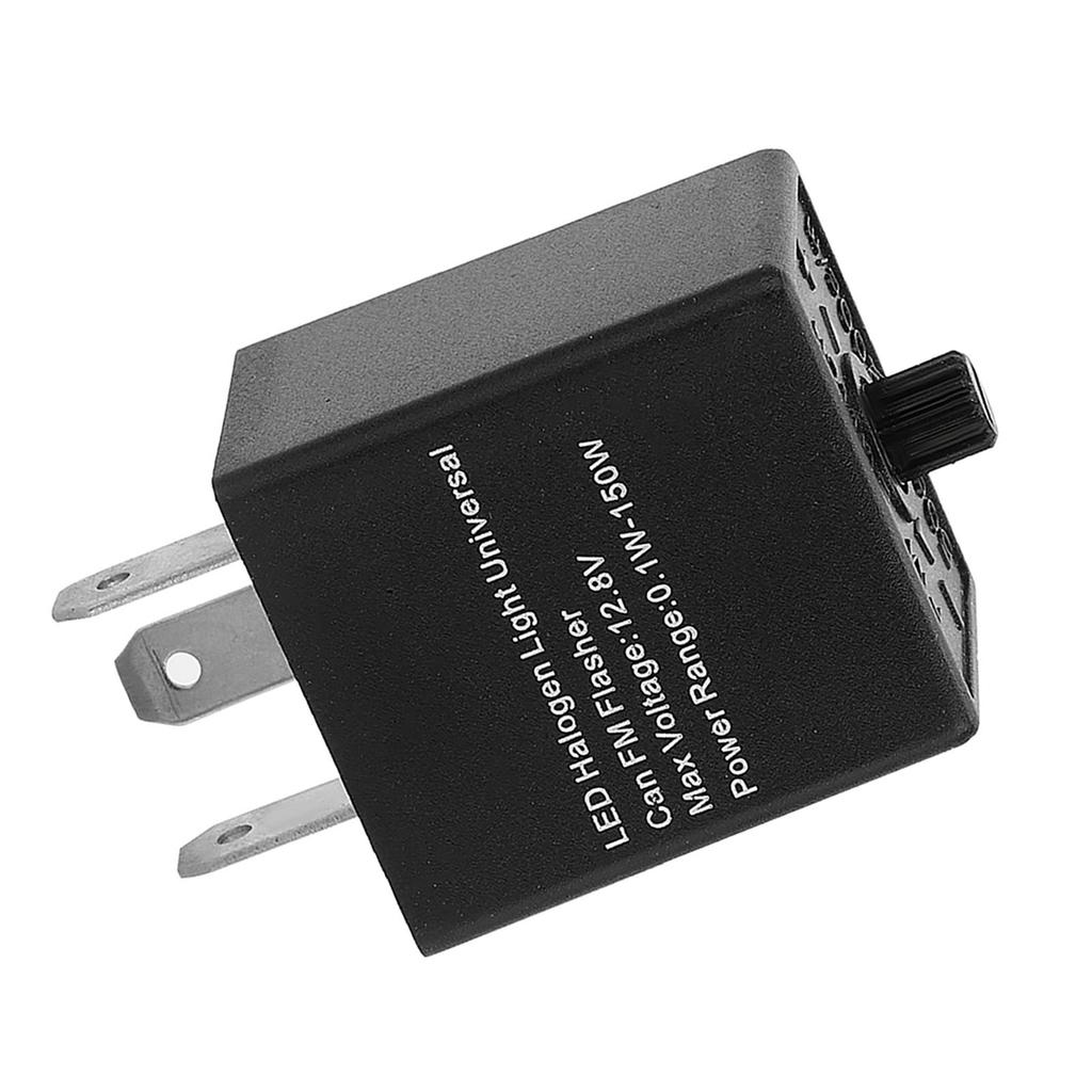 12V 3?PIN Adjustable LED Flasher Relay Turn Signal Light Blinker For Automotive Motorcycle