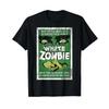 Vintage White Zombie Movie Poster T Shirt Vintage Top For Everyday Wear Graphic Streetwear Fashion Versatile