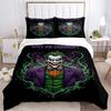 3pcs Joker, Why So Serious Duvet Cover Set (1 Duvet Cover + 2 Pillowcases, No Core) - Comfortable, And Breathable Bedroom Decoration Yy251104053