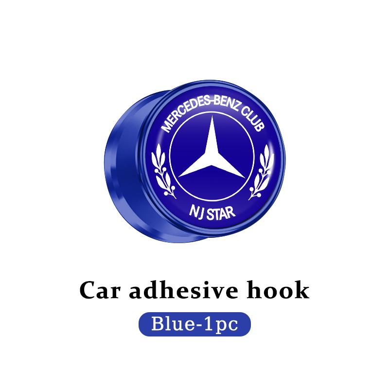

GLC GLB Car Hook Self Adhesive Invisible USB Cable Key Storage Accessory For Mercedes Benz C180 C300 W124 W176 W177 C200 C260 G