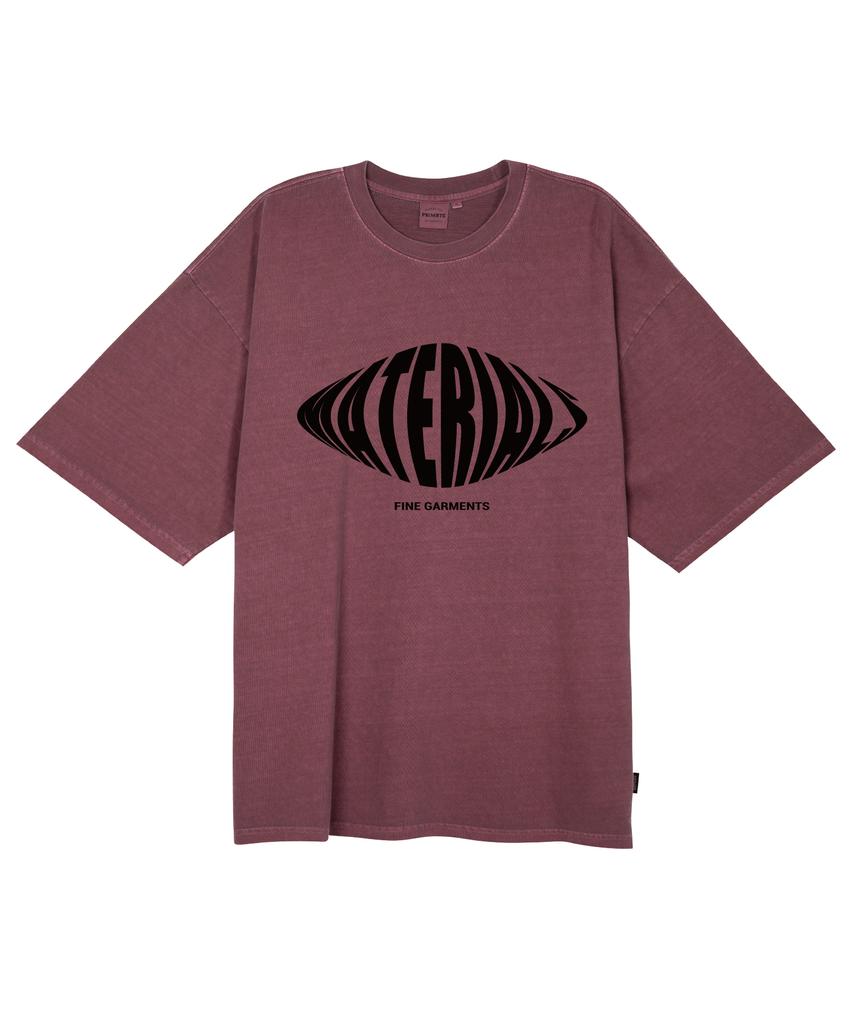 PRIMATE Zebra Oversized Pigment Short Sleeve T-Shirt 4 Colors