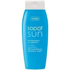 Ziaja Sopot Sun After-Sun Soothing Gel, 200ml - Hydration & Skin Relief Treatment