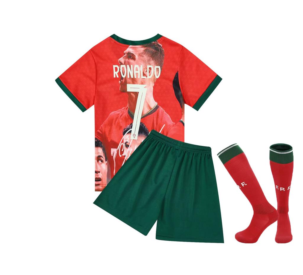 25-26 Portugiesischer Meister Nr. 7 Fußballtrikot Kindertrikot Kinderkleidung 14 Yards -30 Yards