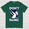 Don't Panic Cotton Summer Casual Cool Loose T-Shirt