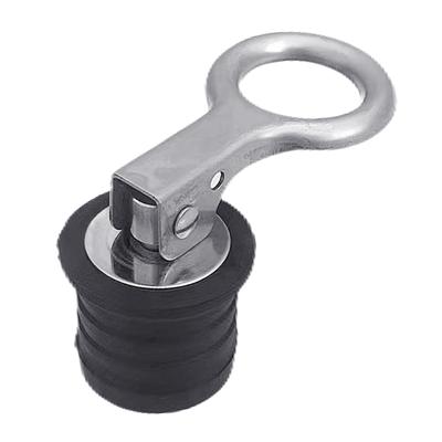 Stainless Steel Drain Twist Plug(1inch, 1-1/4inch Optional)