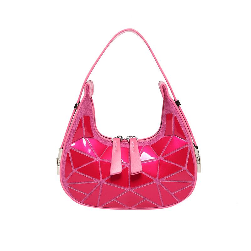 Matte black crossbody bag for women geometric bags women's messenger bags shoulder bags new designer bags