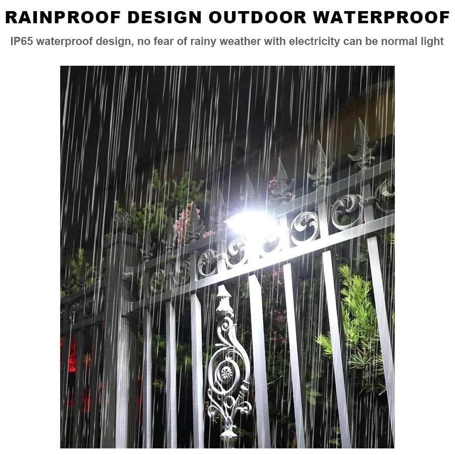 IP65 Solar Wall Lamp Corridor Light Without Installation Clip Solar Human Outdoor Courtyard Light Automatically Lamp Night Light