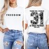 Charlie Kirk Freedom Sided Shirt Freedom Shirt Justice for Charlie Kirk Unisex TShirt CHARLIE SHIRT Charlie Kirk T Shirt