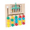 Wooden Rolling Ball Maze Game: Toddler Puzzle for Hand-Eye Coordination and Early Education