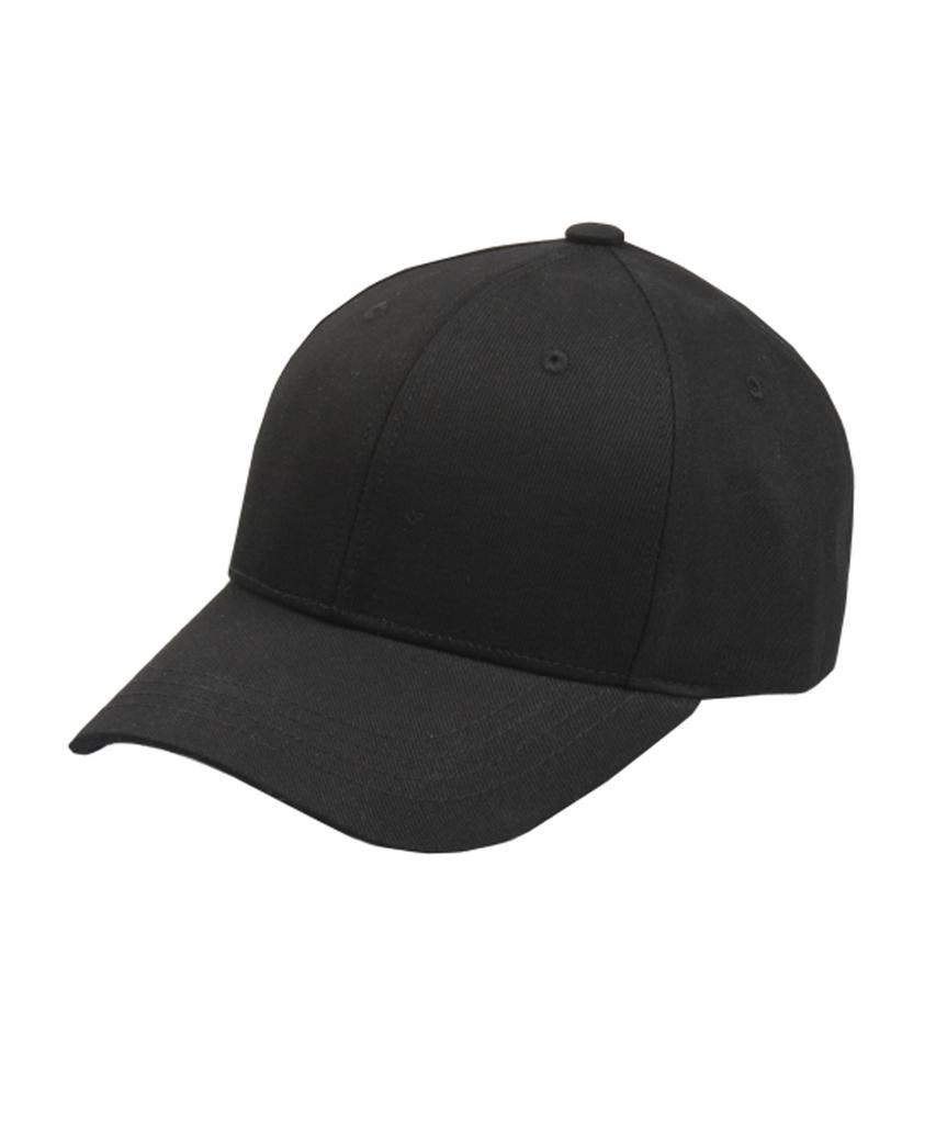 Seunaus 1495-Black Plain Baseball Cap