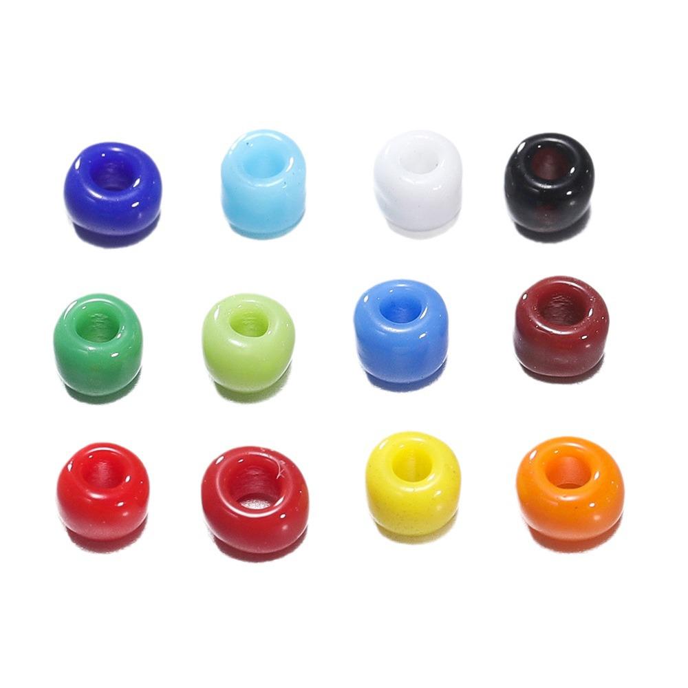 2mm Einfarbige Glasperlen für DIY Schmuck & Accessoires