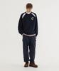 COVERNAT Tech Nylon Semi-Wide Cargo Jogger Pants Dark Navy
