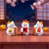 Cute Money Cat Ornaments Good Luck Fengshui Micro Landscape Home Office Desktop Decoration Miniatures Kitten Resin Crafts Gift
