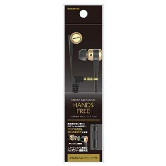 

Tama Electronics Stereo Earphones Gold AxinG ASH58GO Hands-Free