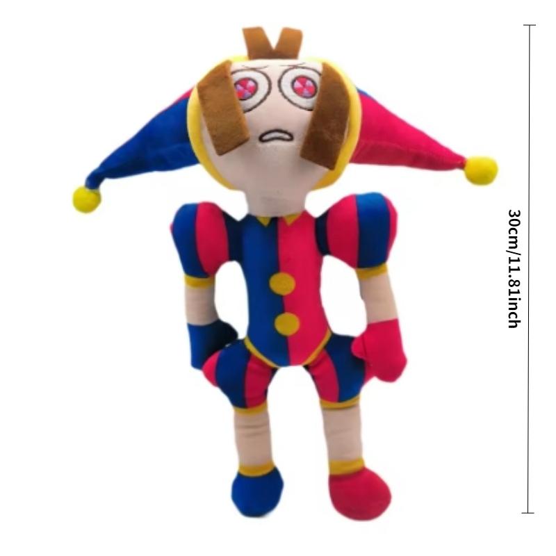 25CM Erstaunliche Digitale Puppe Zirkus Magd Jax Plüsch Magisches Kaninchen Clown Cartoon Peripherie Geeignet Fans Haus Sammlung Dekoration