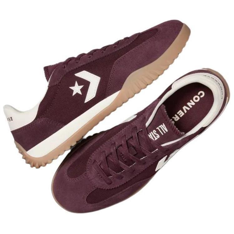 Converse Run Star Trainer comfortable and versatile low-top casual shoes unisex brown