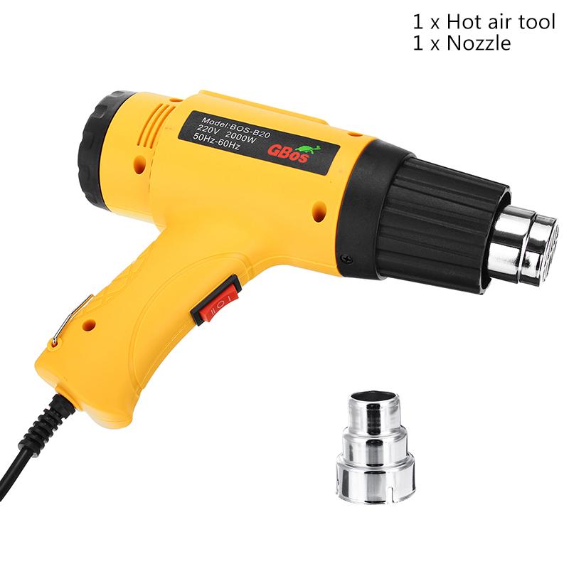 2000W 220V EU Industrial Electric Hot Air Gun Thermoregulator Heat Guns