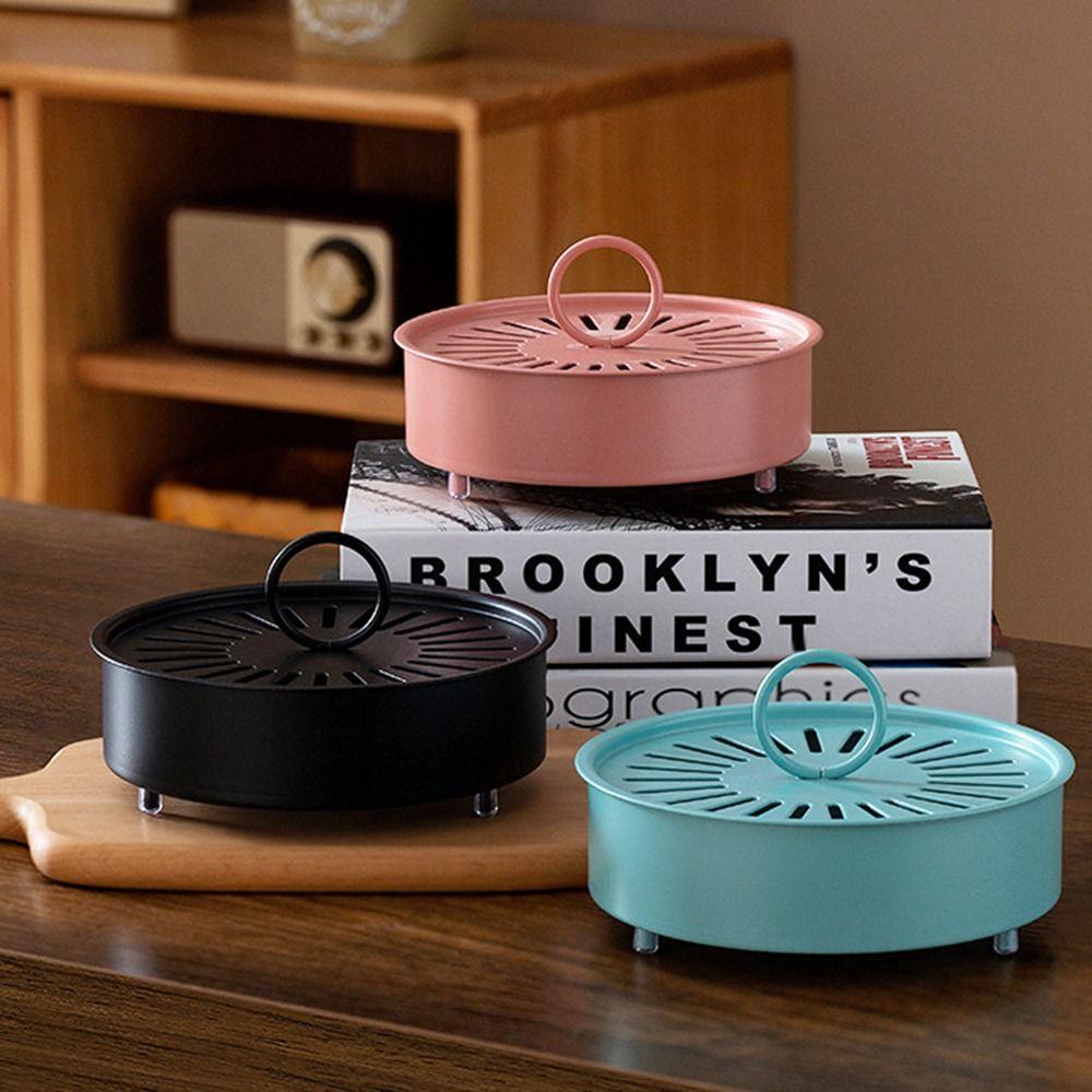 Metal Gnat Coil Holder Multifunctional Incense Holders for Household Bedroom Patio