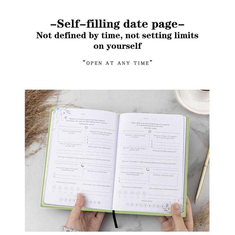 A5 Self-care Journal Weekly Monthly Daily Planner Diary Notebook For Business To Do List Agenda Notepad