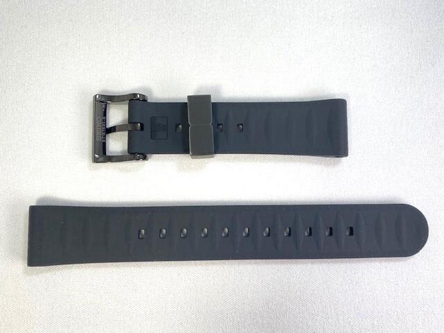 R03T012M0 SEIKO Prospex 20mm Genuine Silicone Band Black for Via SBDX051/8L35-01N0 (Ships Nekoposu)