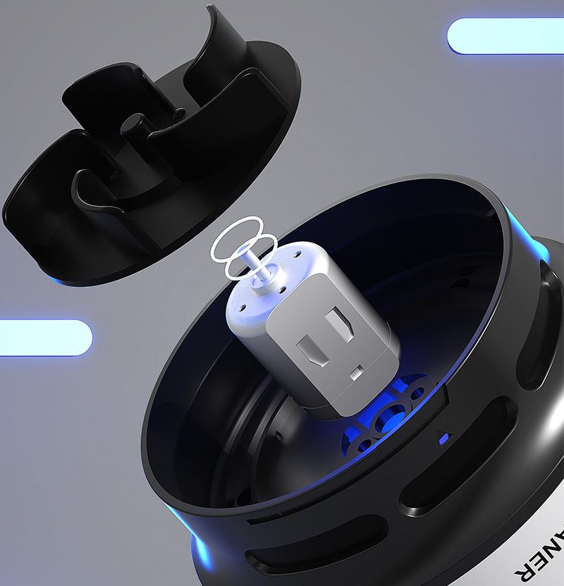 Přenosný chytrý ruční vysavač s USB nabíjením a silným sáním