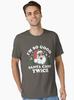 Funny Adult Christmas I'm So Good Santa Came Twice Essential T-Shirt