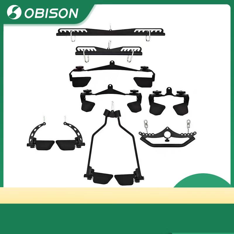 Aobesen 8-Piece Lat Pulldown Cable Machine Accessory Set