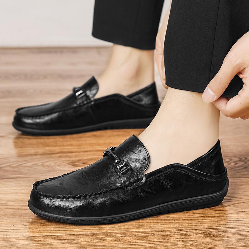 Leather Shoes Casual Business Shoes for Men Dress Tenis De Hombre Moccasins Mokasin Tenis Caballero Designer