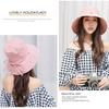 New Bowknot Sun Hats for Women Summer Hat Women Beach Hat Summer Women Foldable Wide Brim Bucket Hat Fisherman Hat