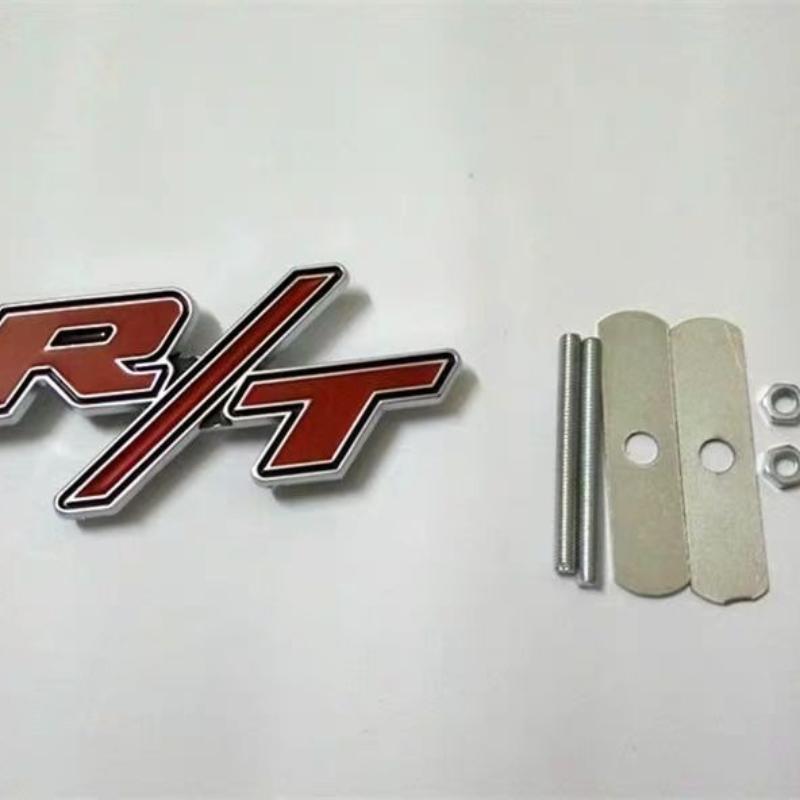 Personalized Creative 3D R/T Emblem Modification R/T Grille Sticker R/T Metal Decorative Sticker