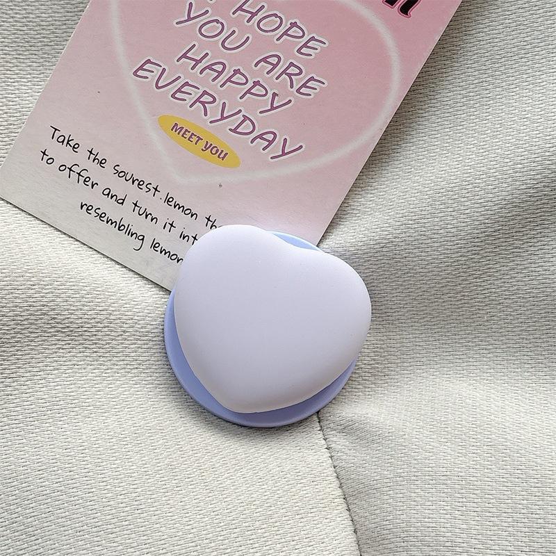 Mobile Phone Airbag Holder Magnetic Suction For Apple Magsafe Ring Simple Love