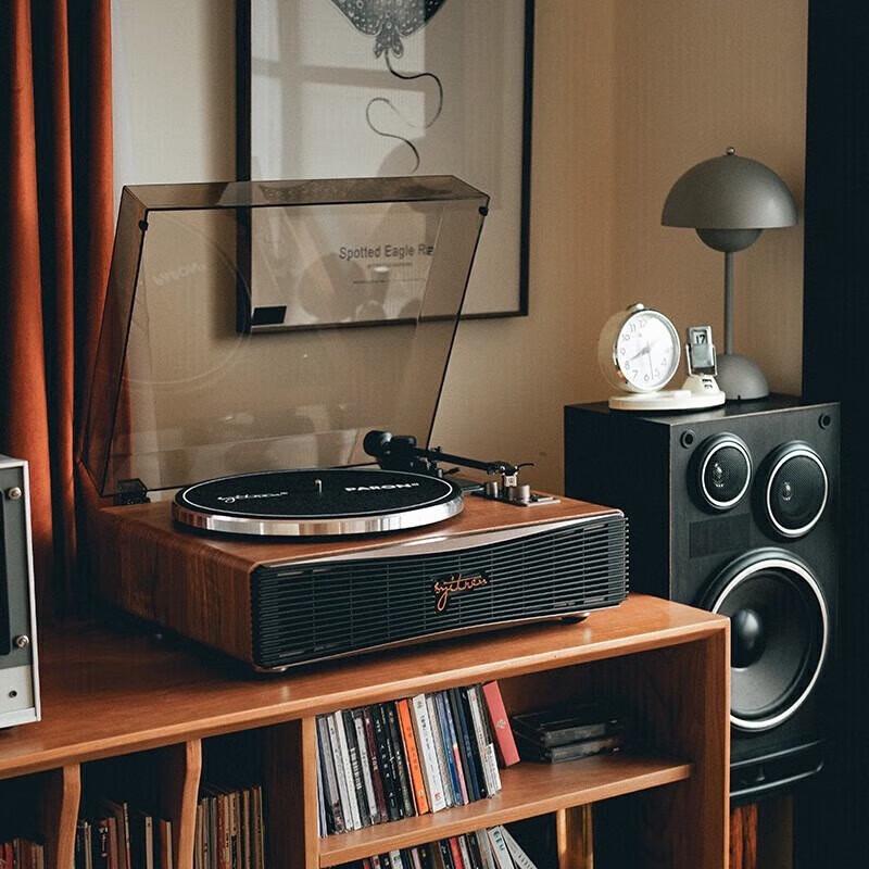 Syitren PARON II Retro Bluetooth Vinyl Record Player