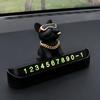 Car Interior Accessories Bull Terrier Car Ornament Adjustable