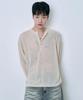 Ousa Linen Blend Henley Neck Knit 4 Colors