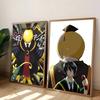 A-Assassination Classroom Poster Sticker Print Waterproof Wall Art For Living Room Bedroom Home Decor