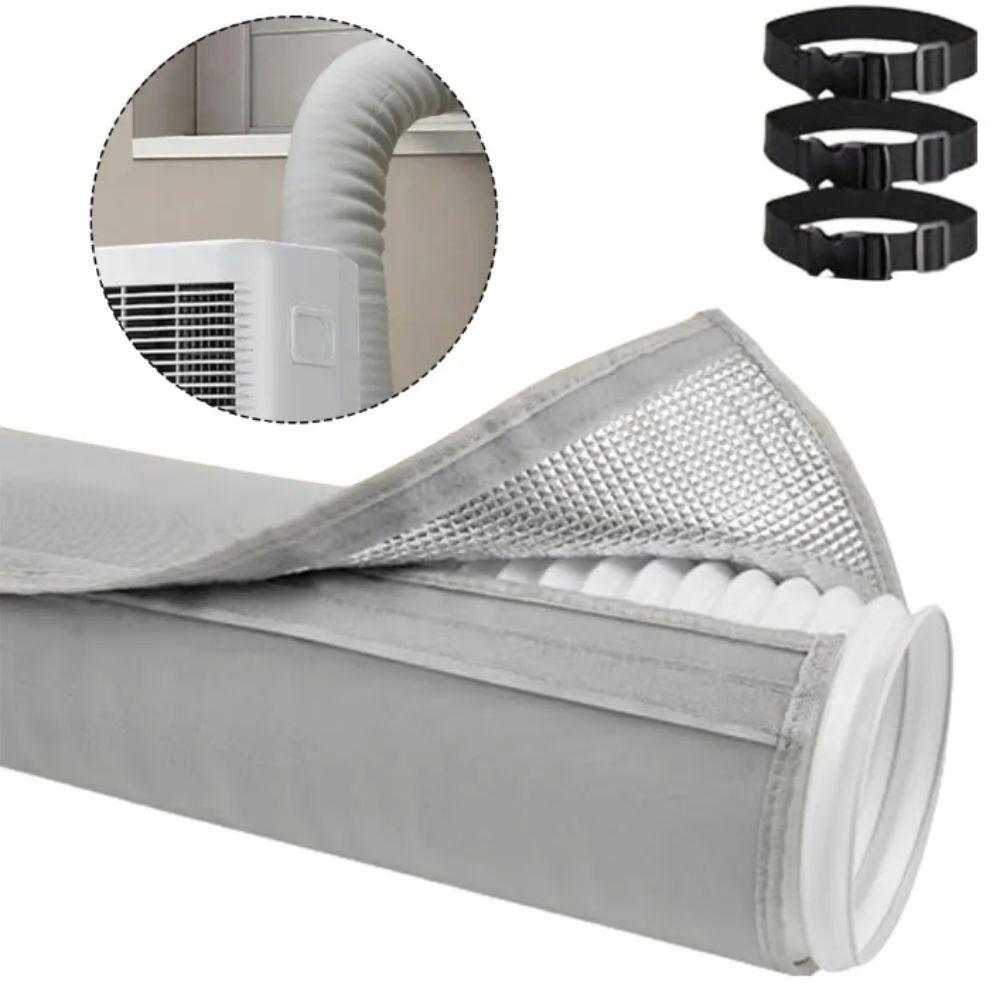 Reusable Insulated Hoses Duct Cover Insulated Air Conditioner Hose Cover Home Improvement