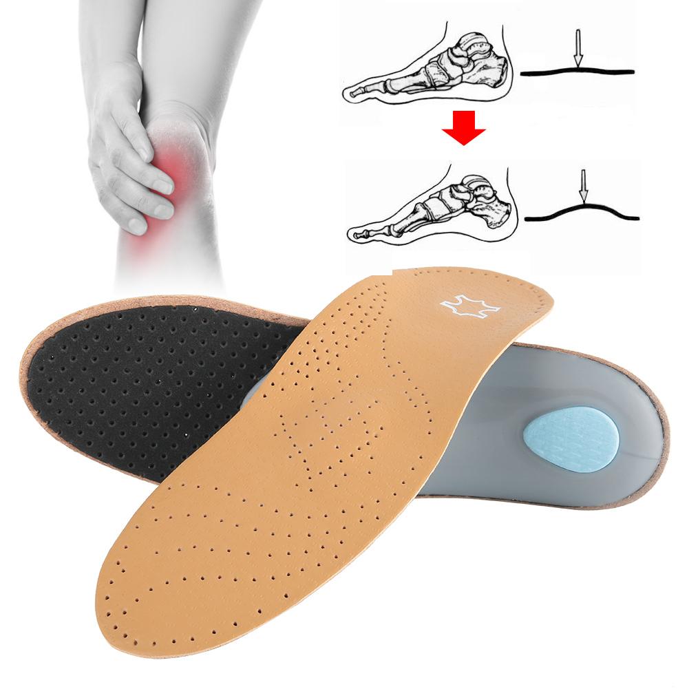 Unisex Orthotic Insoles Flat Feet Arch Support Pain Relive Massage Insole Shoes Pad