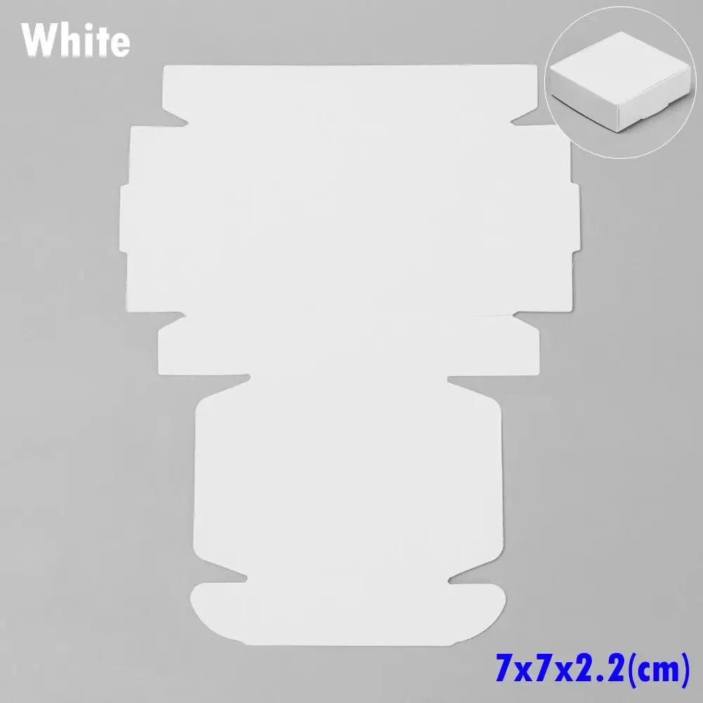 10pcs 9sizes Wedding Event Gift Craft Jewelry Candy Storage Cardboard Package Kraft Paper Box Wrapping