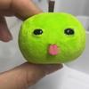 Green Abstract Apple Funny Hanging Gift Plush Pendant For Friends For Kids Adults Children's Birthday Gift Holiday Present Suitable For Office Home