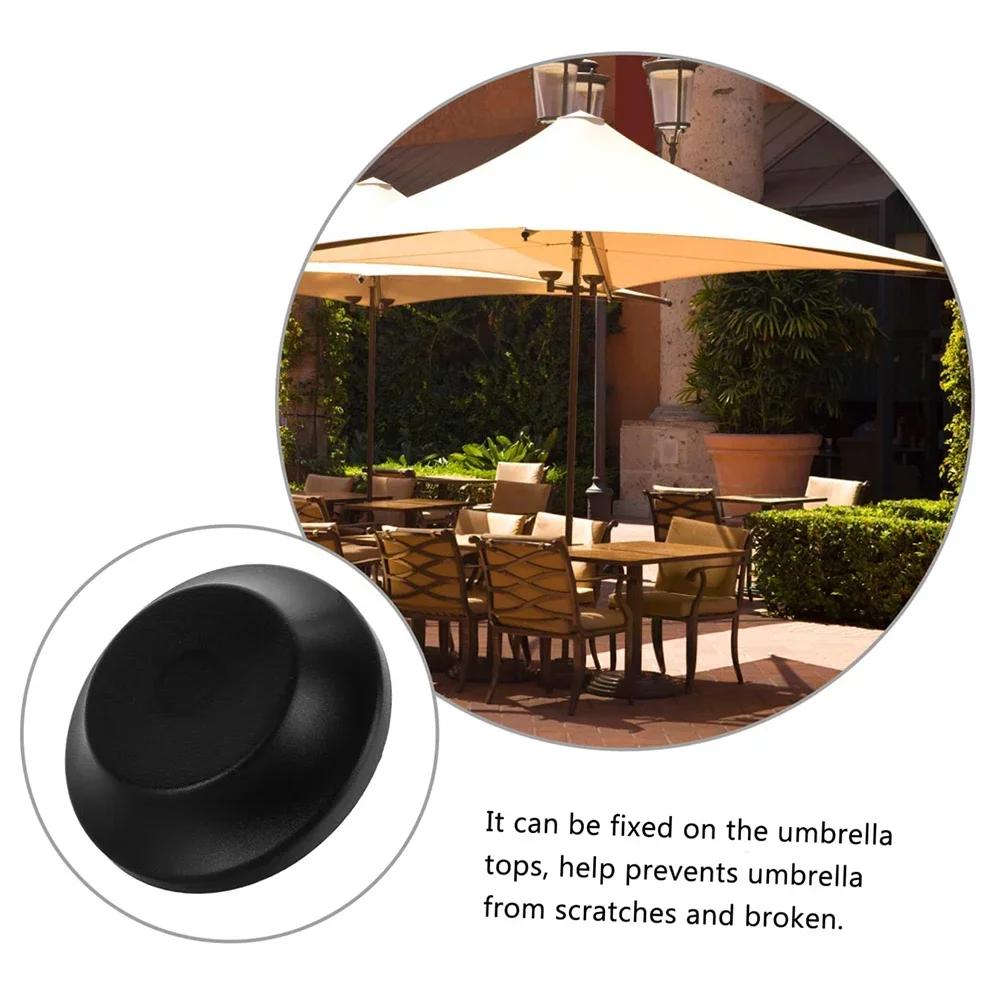 Stangen-Schirmkappe Outdoor-Sonnenschirm-Schutz Garten-Sonnenschirm Leichtgewicht Professionelles Design Glatte Linien Verschleißfest