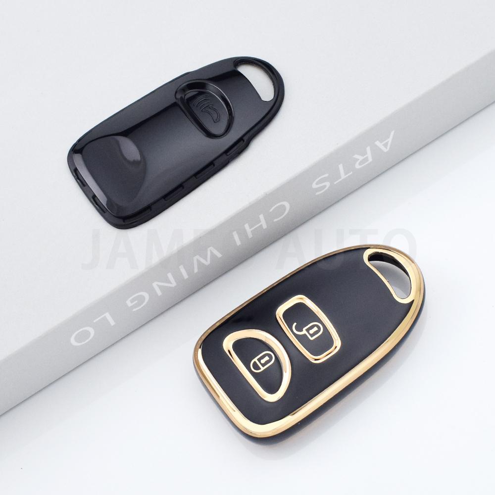 Tpu Remote Car Key Shell Case For Hyundai Elantra Sonata Santa For Kia Carens 2+1/3+1 Buttons Key Protector Cover Key Chain Set
